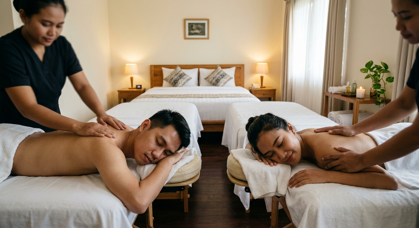 Romantic Couple Massage Honeymoon Package